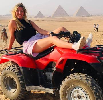 ATV Quad Bike in Giza Pyramids Plateau 